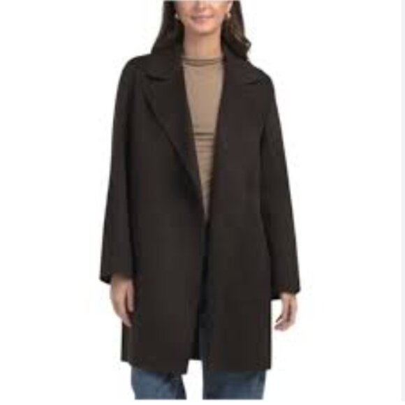 Theory Jackets & Blazers - NEW Theory Double-Faced Wool-Cashmere Boy Coat